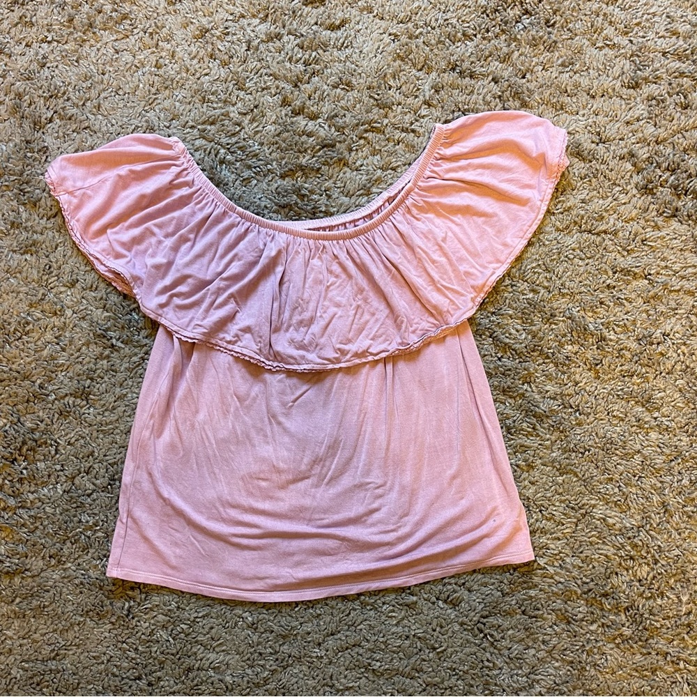 American Eagle off the shoulder top